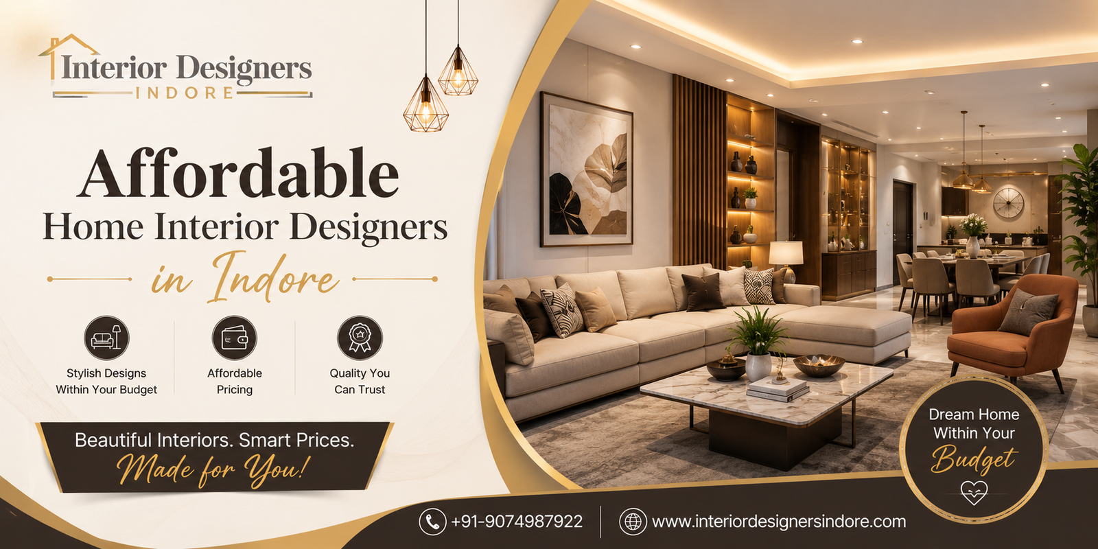 Affordable Home Interior Designers in Indore