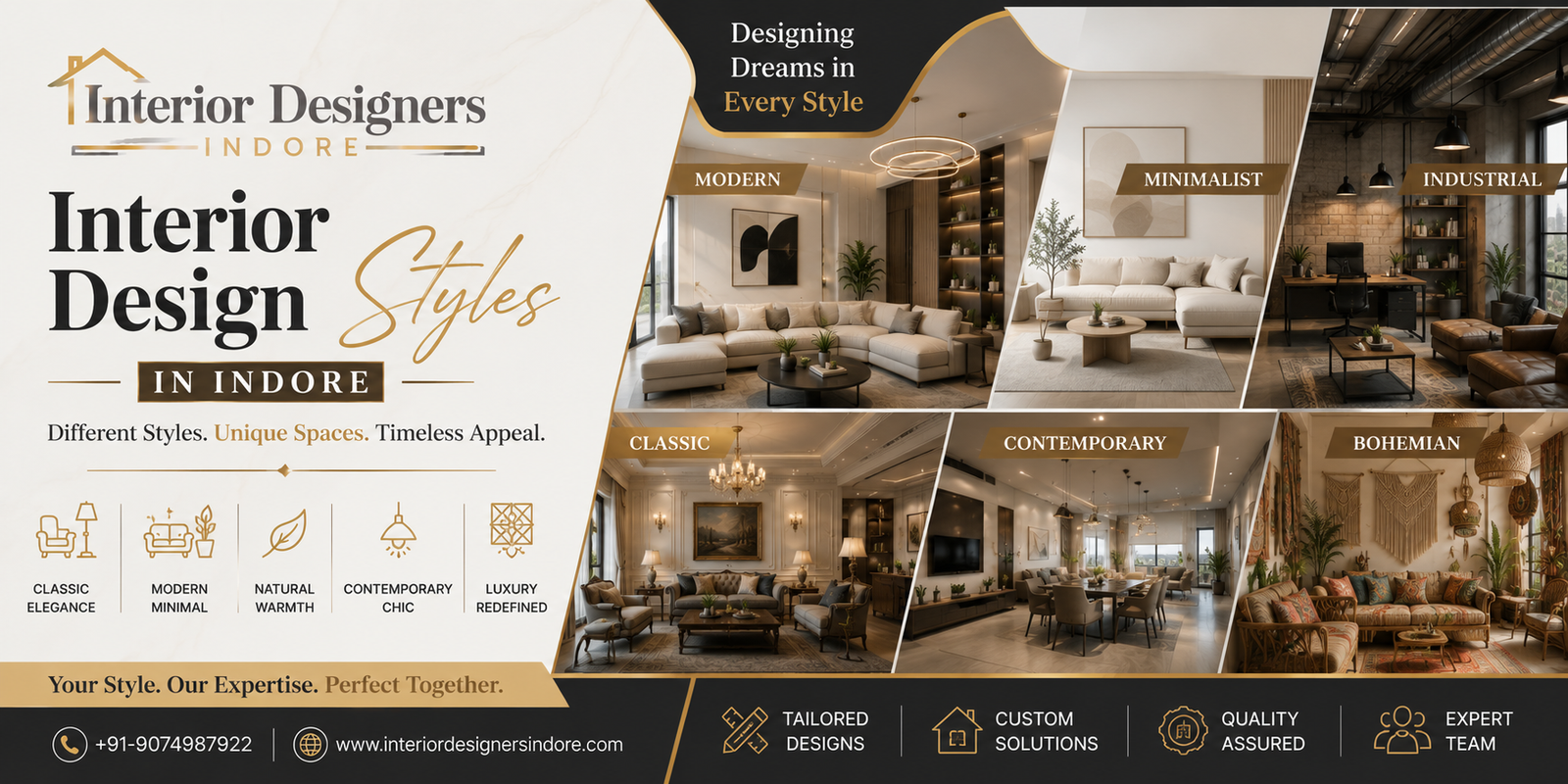 Interior Design Styles in Indore