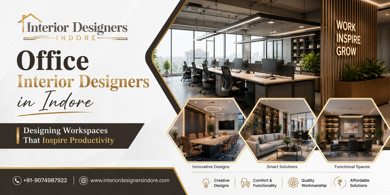 Office Interior Designers in Indore