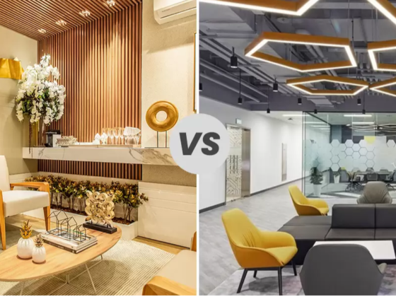 Residential vs Commercial Interior Design
