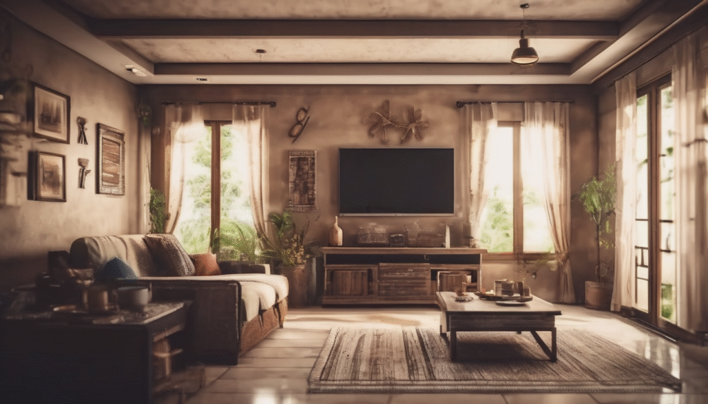 Rustic Home Interior Design Inspirations for Indore Dwellings